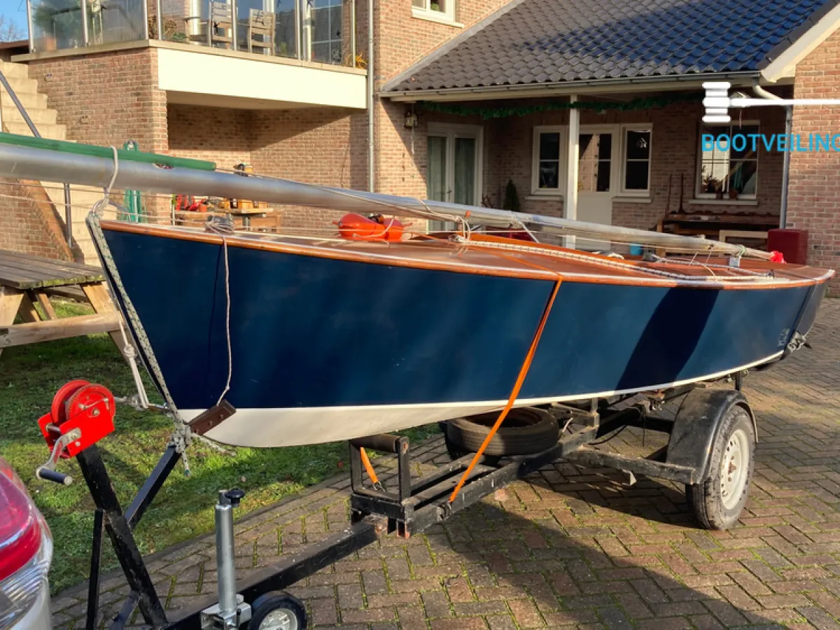 Wood Open zeilboot Schakel Zeilboot