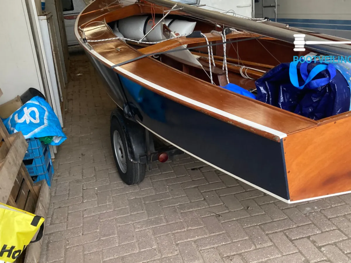 Wood Open zeilboot Schakel Zeilboot