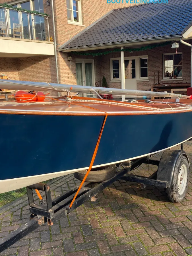 Wood Open zeilboot Schakel Zeilboot