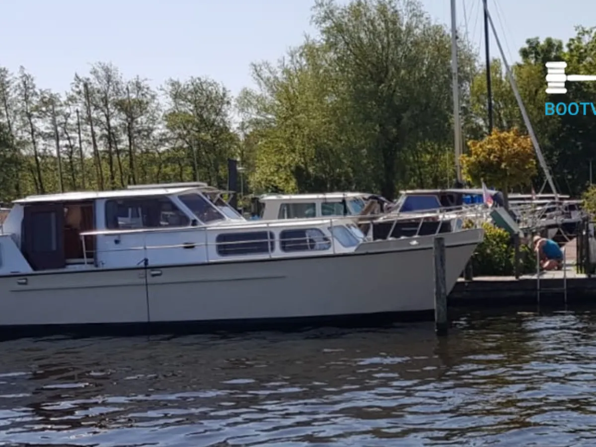 Steel Motorboat De Boer Old Dutch 33