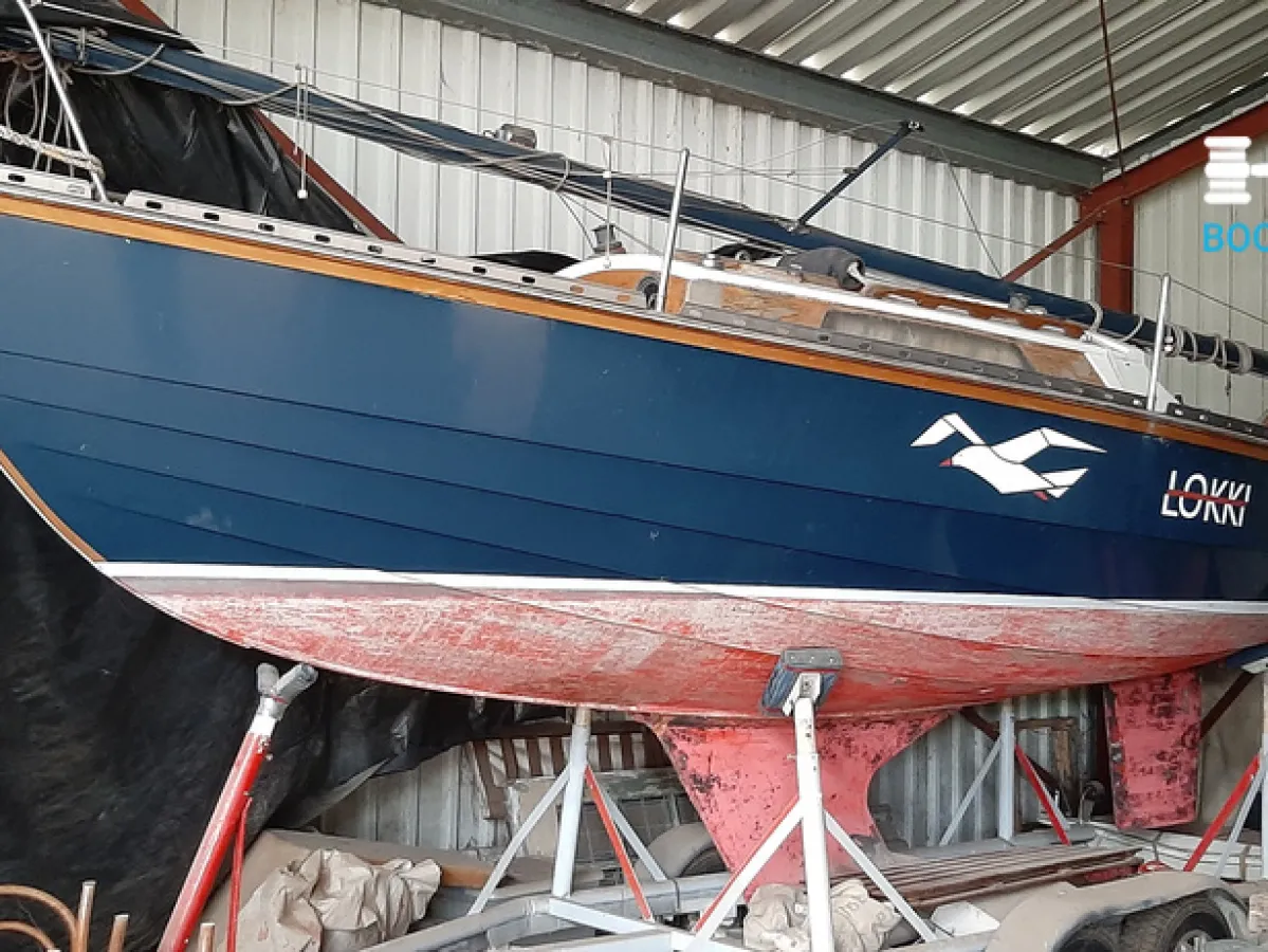 Wood Sailboat Waarschip 725 Kwartonner