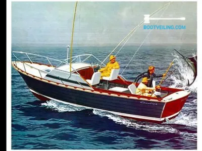 Wood Motorboat Chris Craft Cutlass 26 Cavalier Photo 4