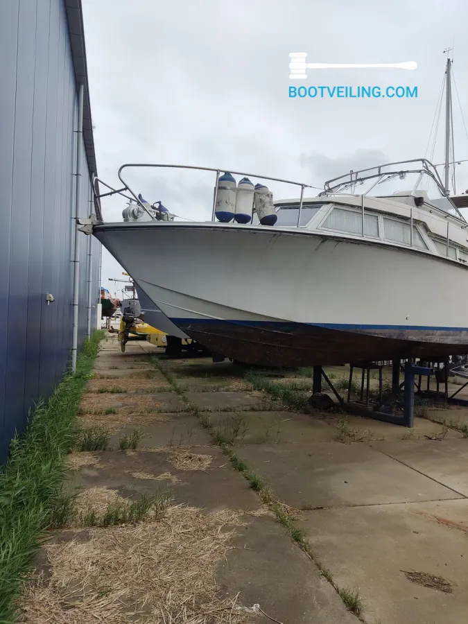 Polyester Motorboat Coronet Oceanfarer Wing