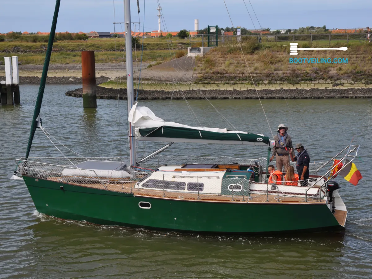 Wood Sailboat One Off 970 Zelfbouw