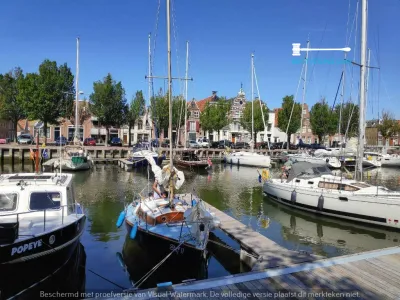 Wood Sailboat Waarschip 725 Photo 11