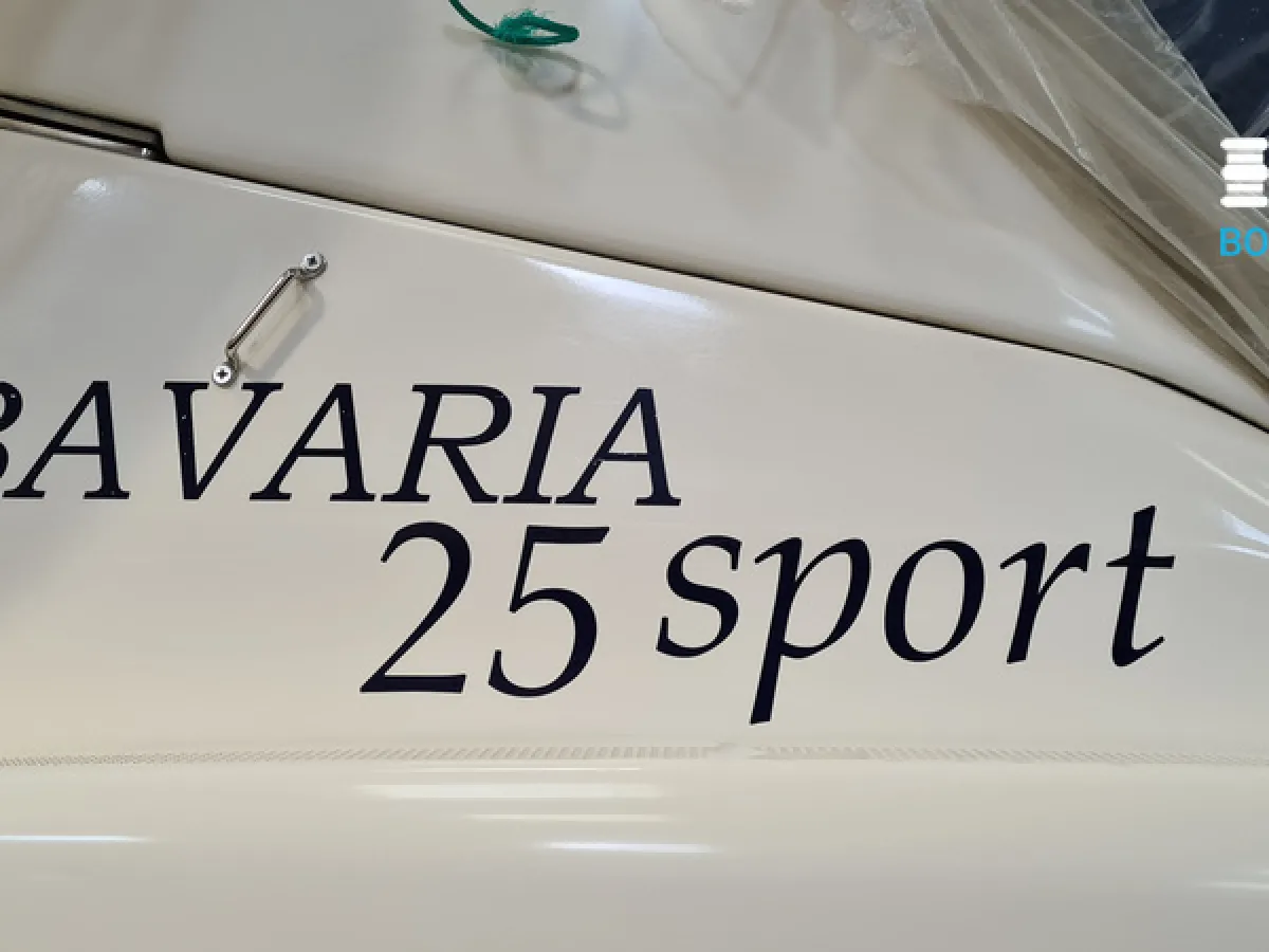 Polyester Speedboat Bavaria 25 Sport