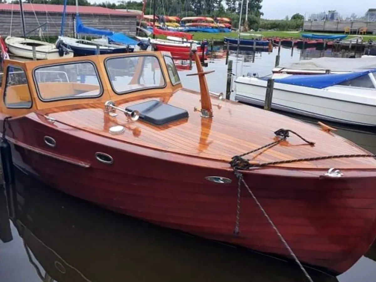 Wood Motorboat Pettersson Snipa 750