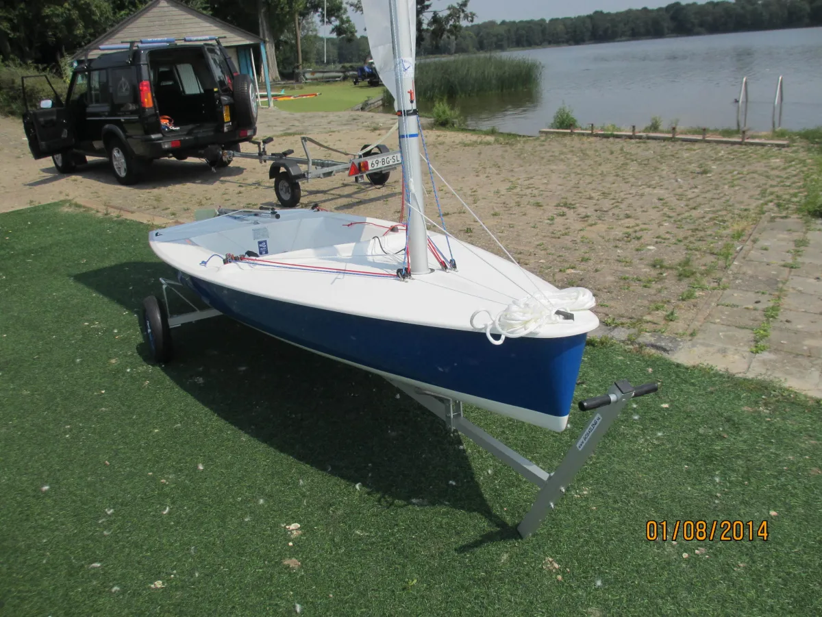 Polyester Sailboat Splash Blue 355