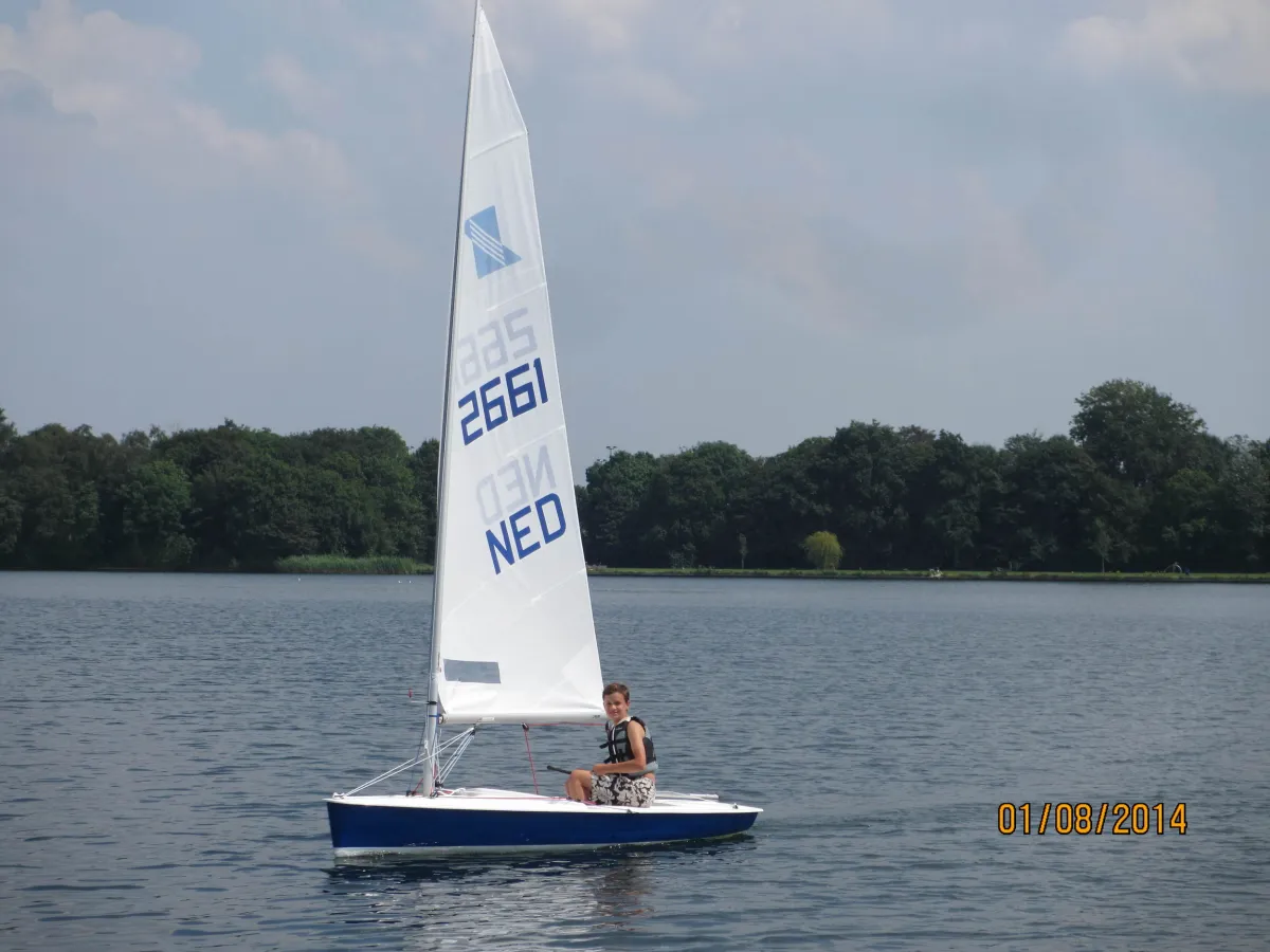 Polyester Sailboat Splash Blue 355