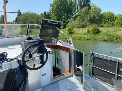 Steel Motorboat Heck Kruiser Motorjacht Photo 12