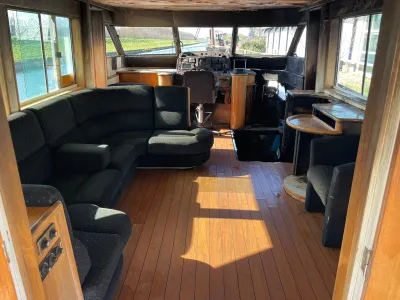 Polyester Motorboat Hatteras 53 Flybridge Photo 23