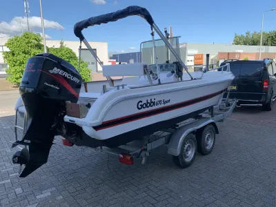 Polyester Console boat Gobbi 670 Sport Fisherman Photo 1