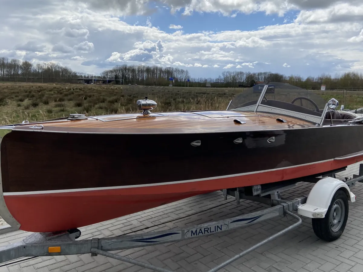 Polyester Speedboat Silverkey Runabout 21S