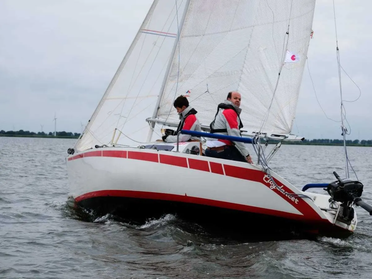 Polyester Sailboat Van de Stadt Minitonner 730