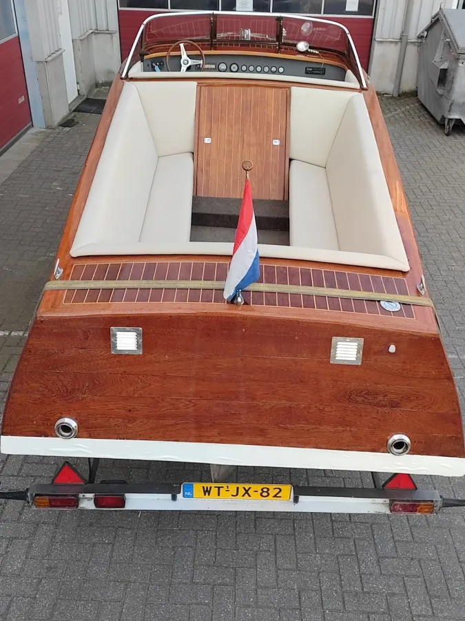 Wood Motorboat One Off Runabout 580