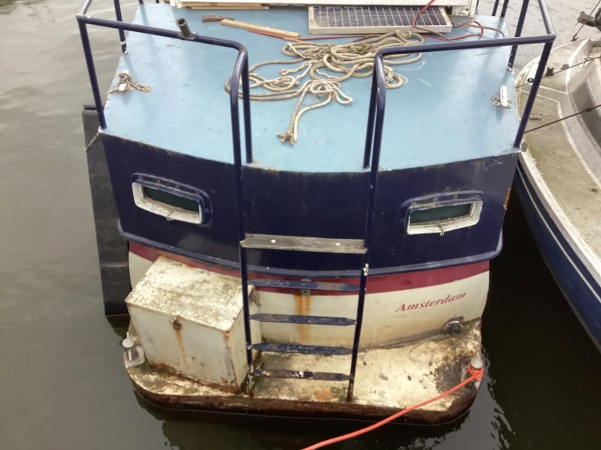 Steel Budgetboat Cabin boat 750