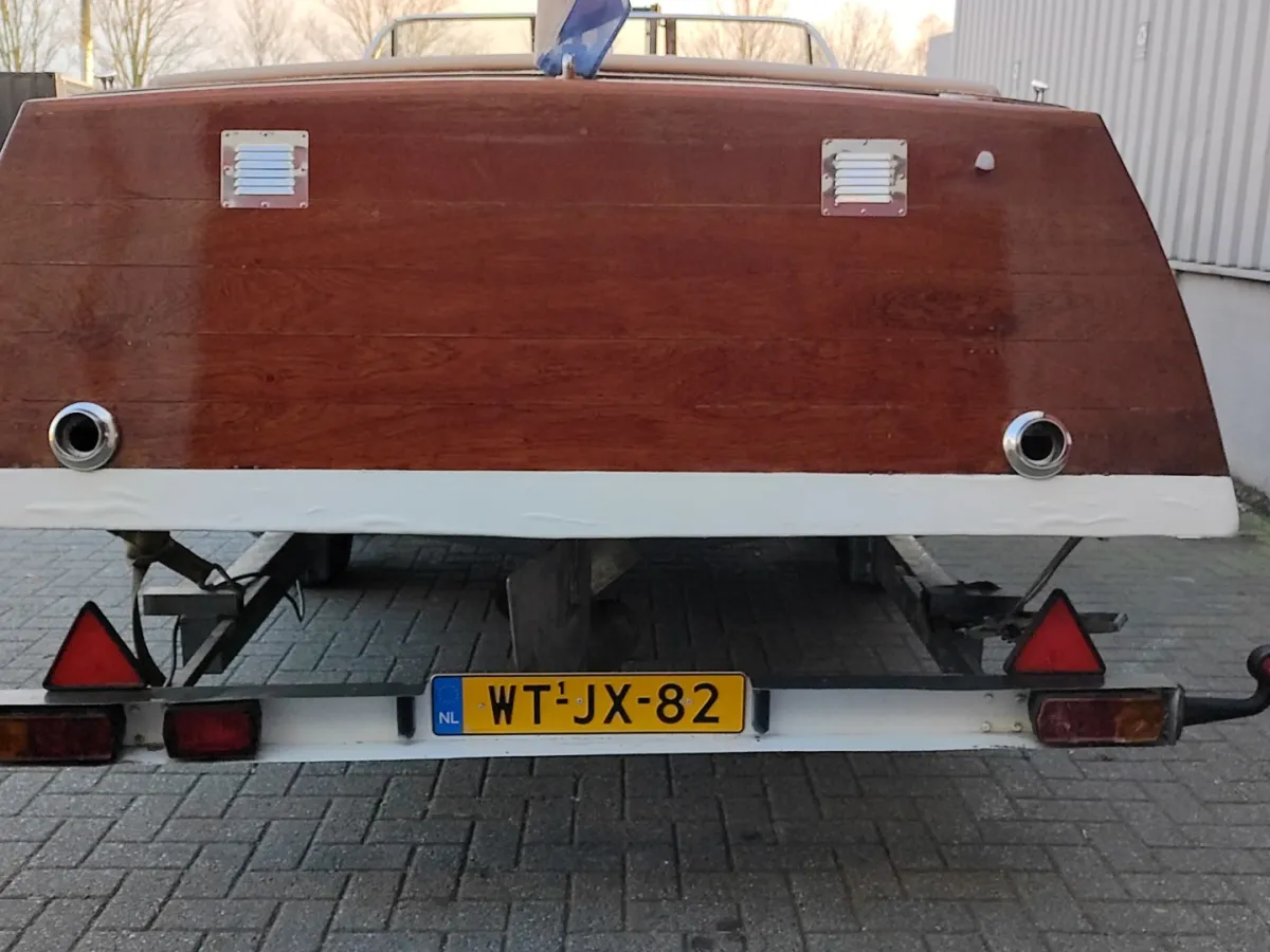 Wood Motorboat One Off Runabout 580