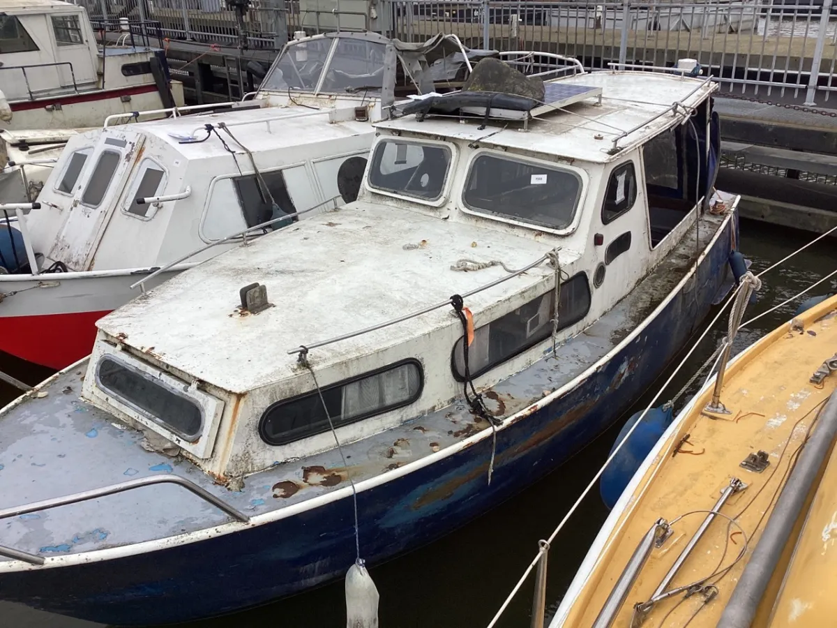 Steel Budgetboat Cabin boat 700