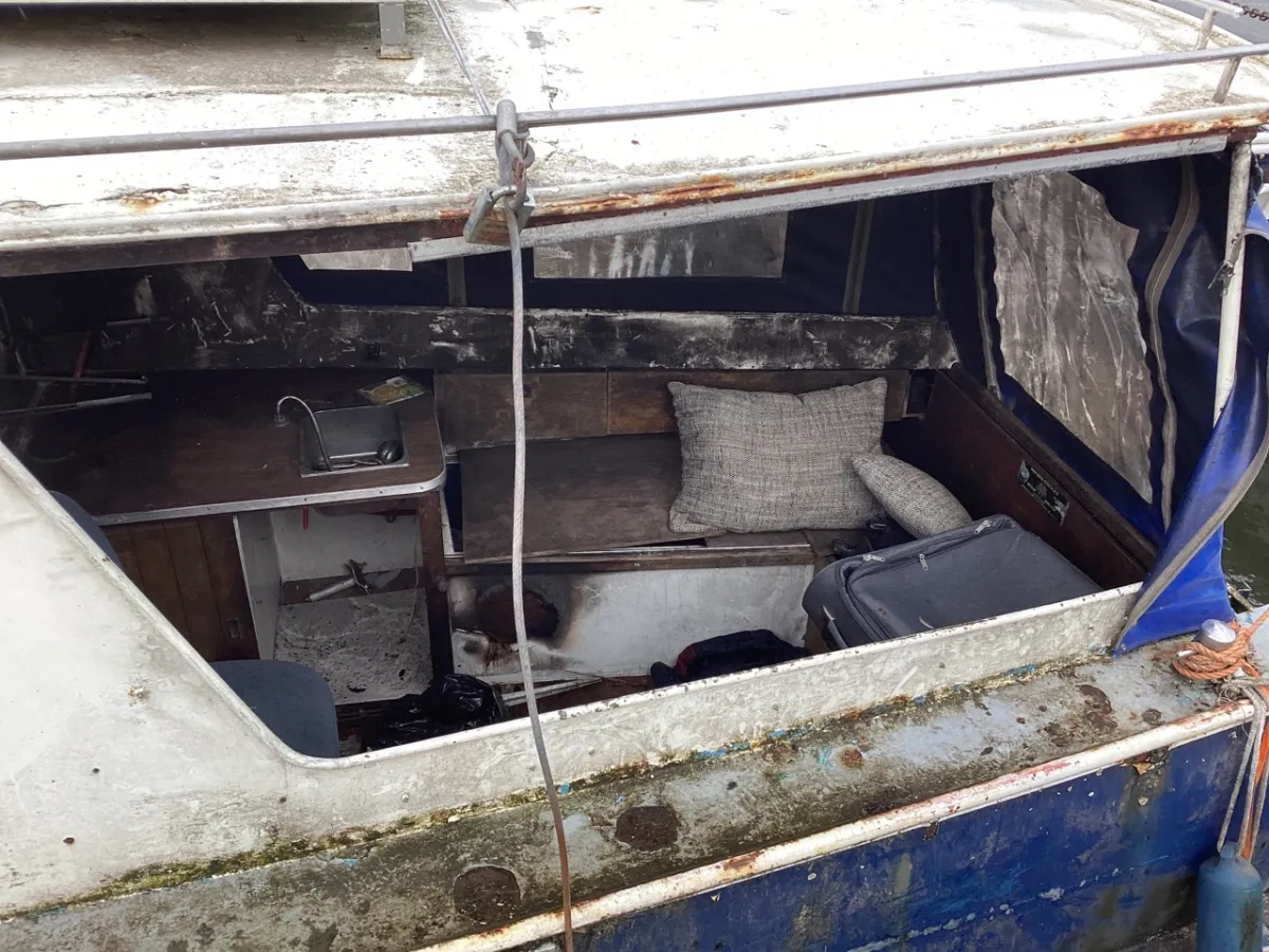 Steel Budgetboat Cabin boat 700