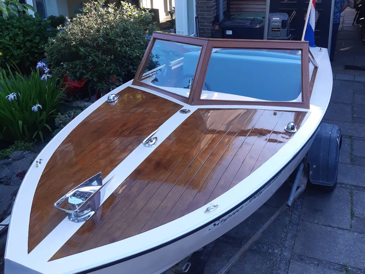 Wood Speedboat One Off Speedboot 450