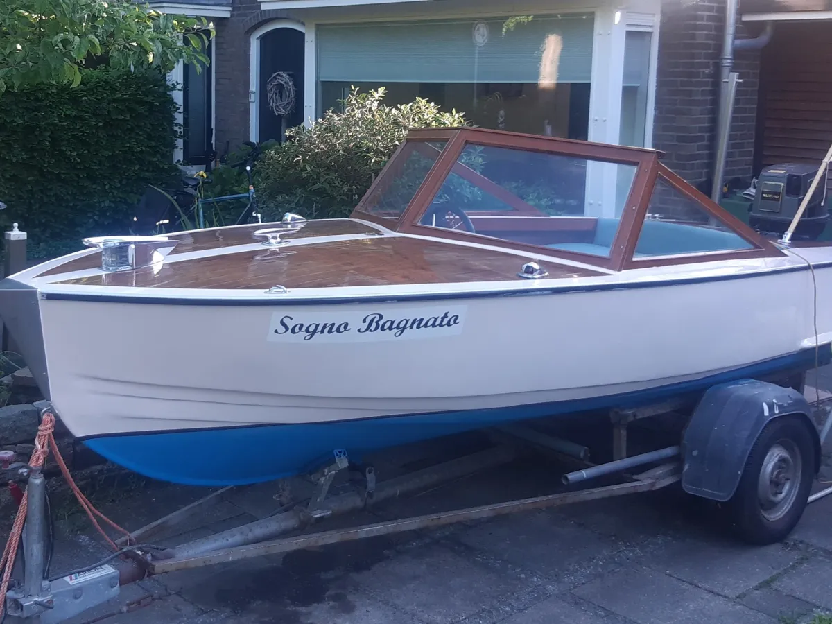 Wood Speedboat One Off Speedboot 450