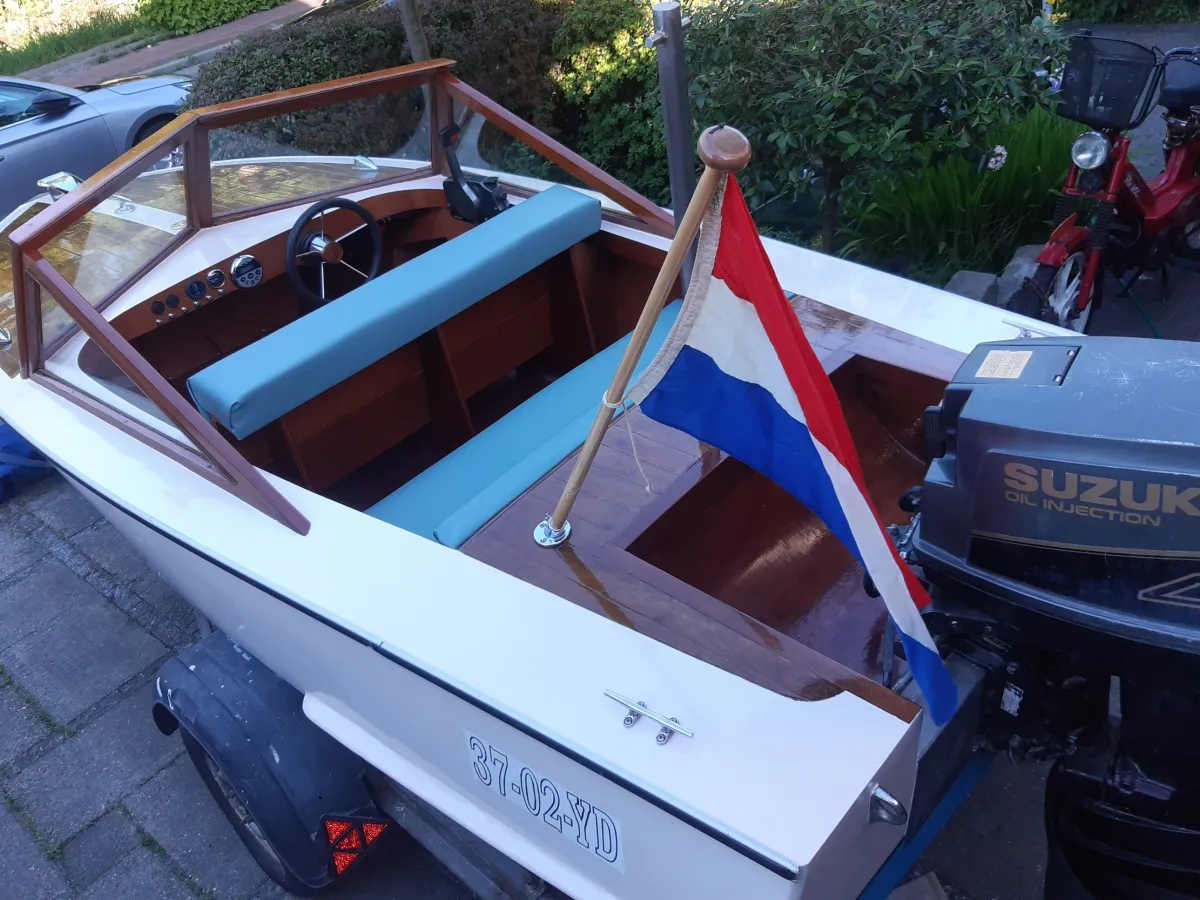 Wood Speedboat One Off Speedboot 450