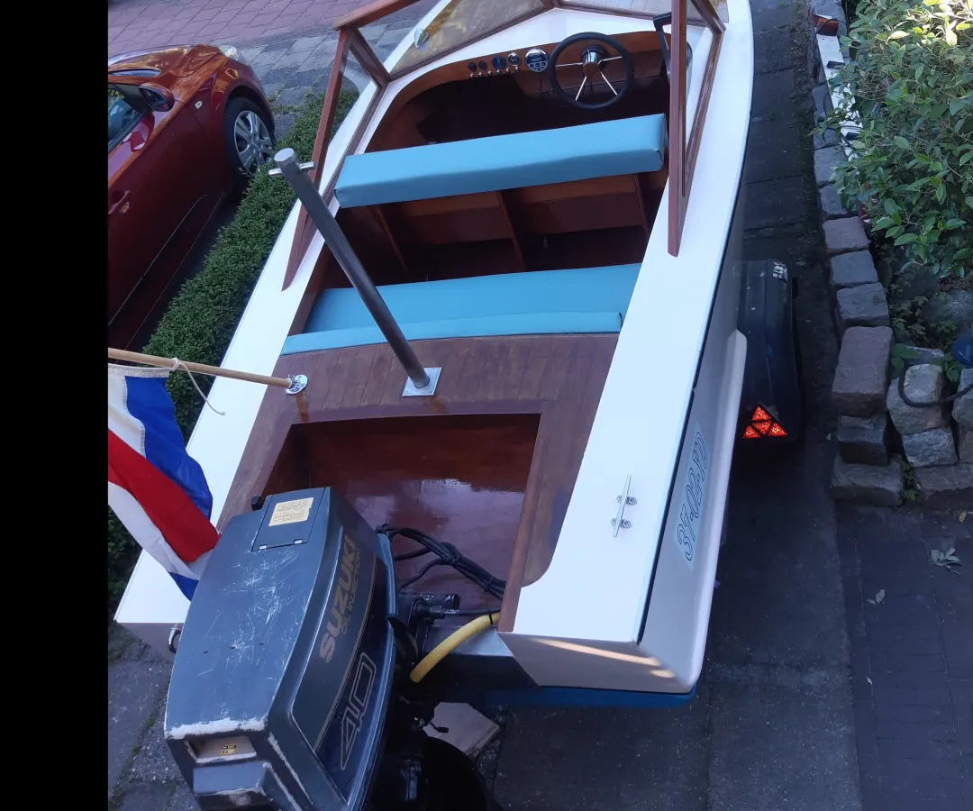 Wood Speedboat One Off Speedboot 450