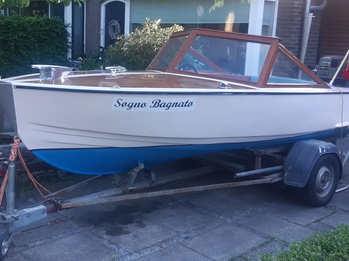 Wood Speedboat One Off Speedboot 450