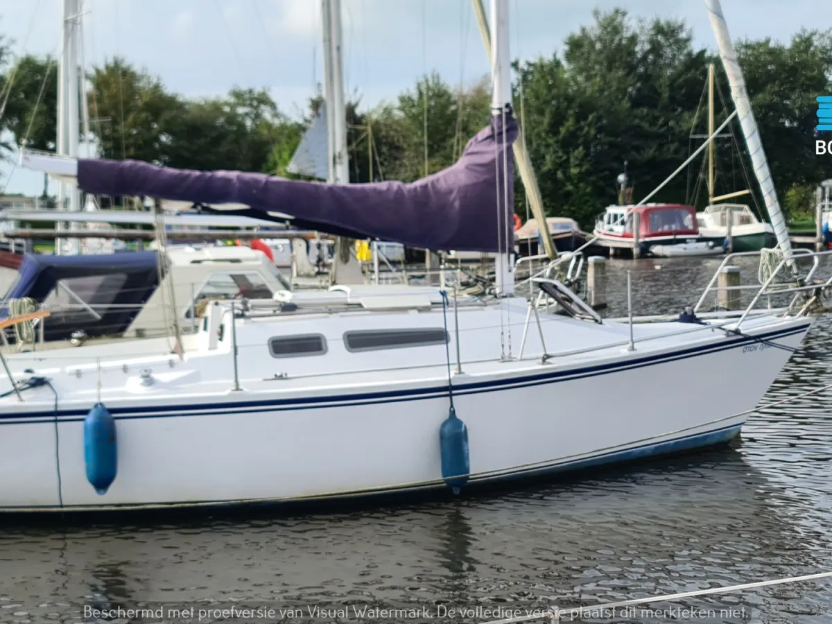 Polyester Sailboat Van de Stadt Dolphin 26