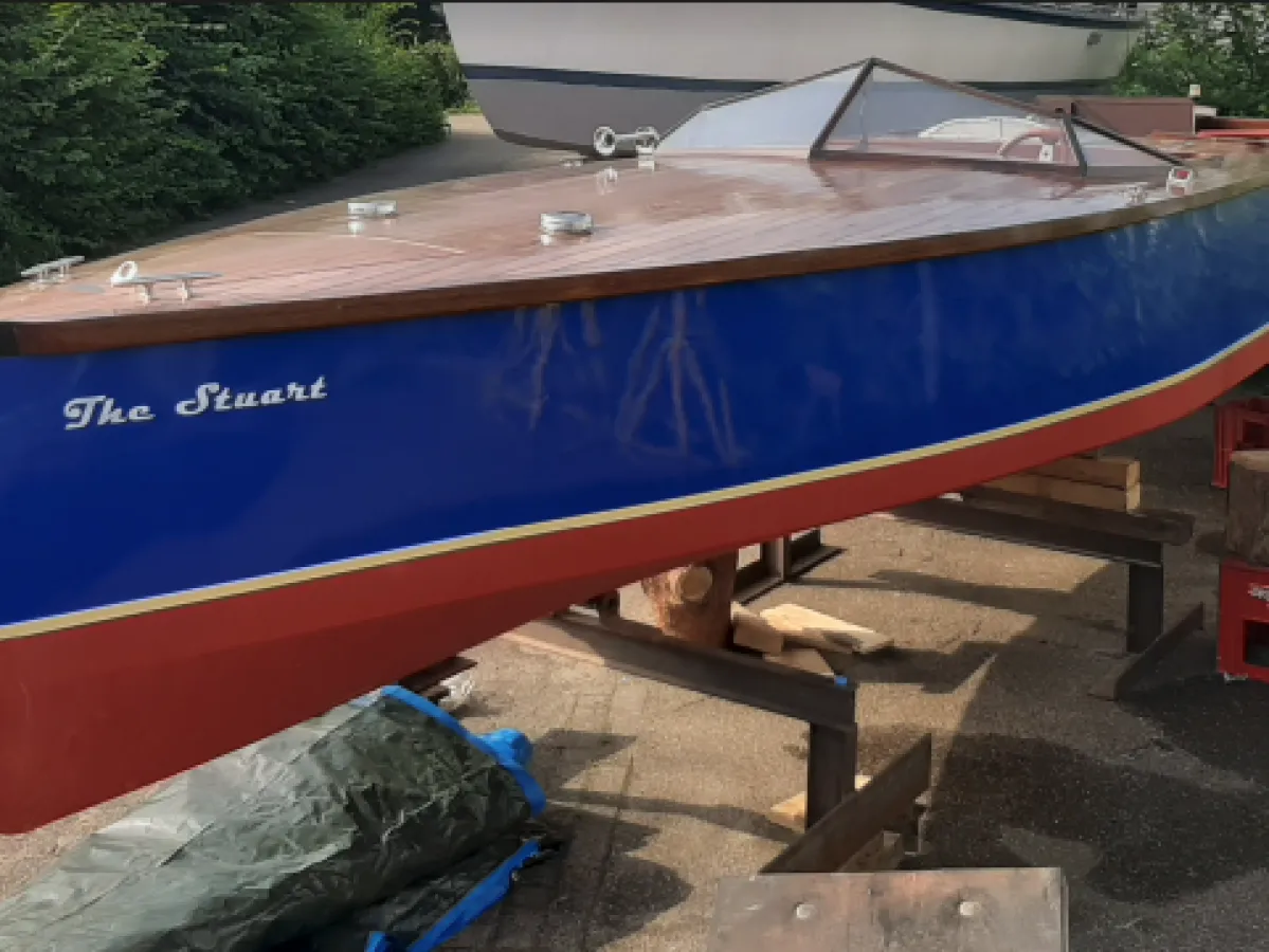 Wood Speedboat Autoboot 800