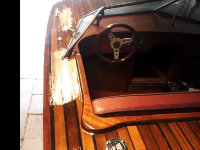 Wood Speedboat Autoboot 800 Photo 4