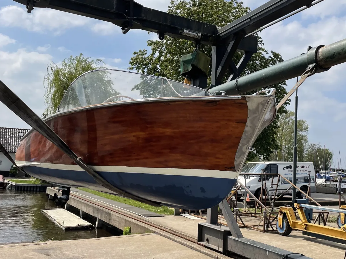 Wood Speedboat Nordson Nereid De Luxe 486