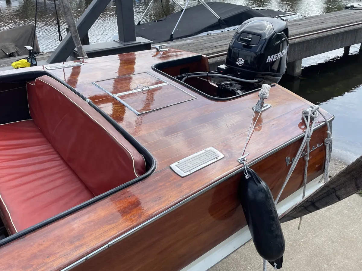 Wood Speedboat Nordson Nereid De Luxe 486