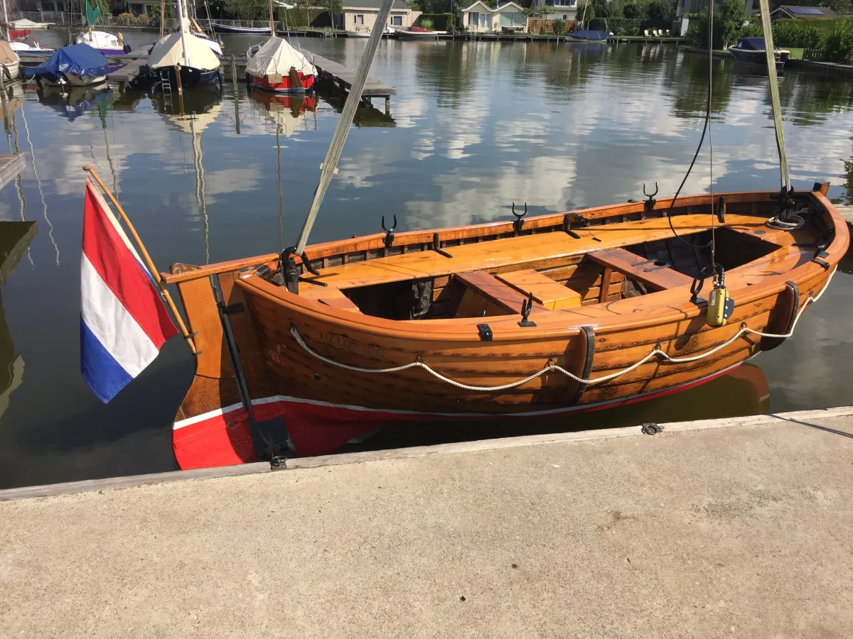 Wood Sloop Hatecke Overnaadse Sloep