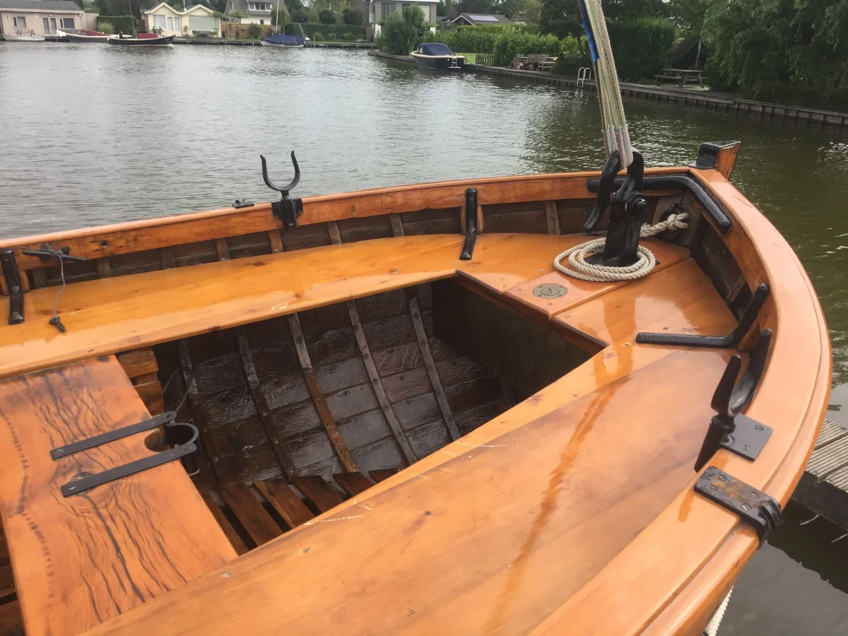 Wood Sloop Hatecke Overnaadse Sloep