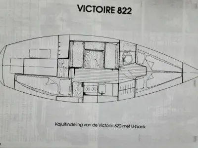 Polyester Sailboat Victoire 822 Photo 31