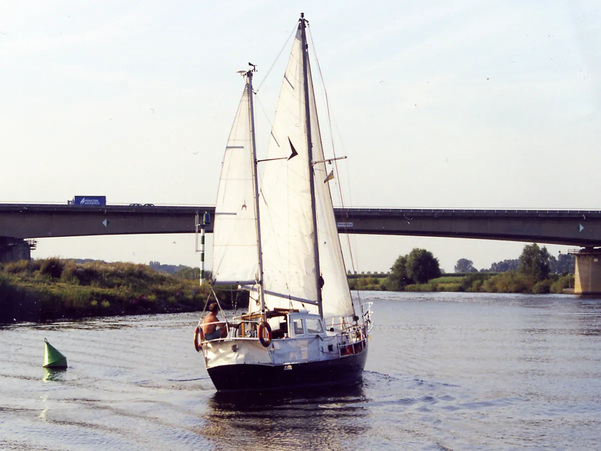 Steel Sailboat Sneekermeer Motorsailor