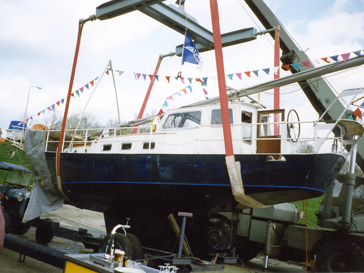 Steel Sailboat Sneekermeer Motorsailor