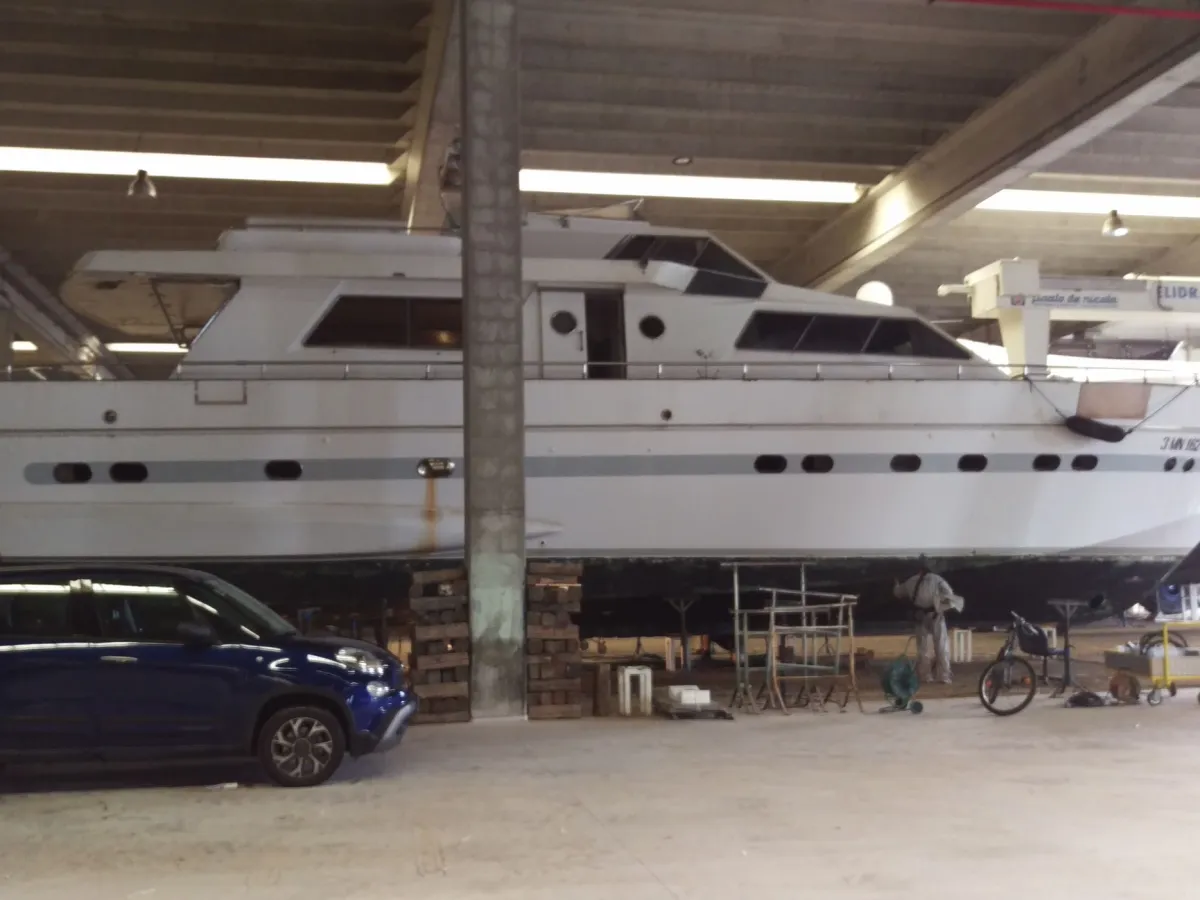 Wood Motorboat Cantieri Navali Livorno Drake