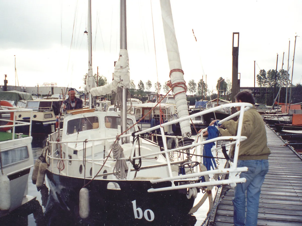 Steel Sailboat Sneekermeer Motorsailor