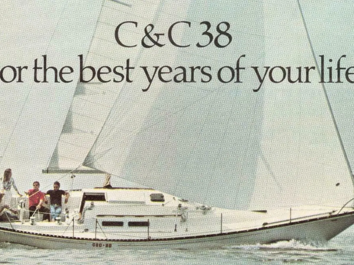 Polyester Sailboat C&C 38