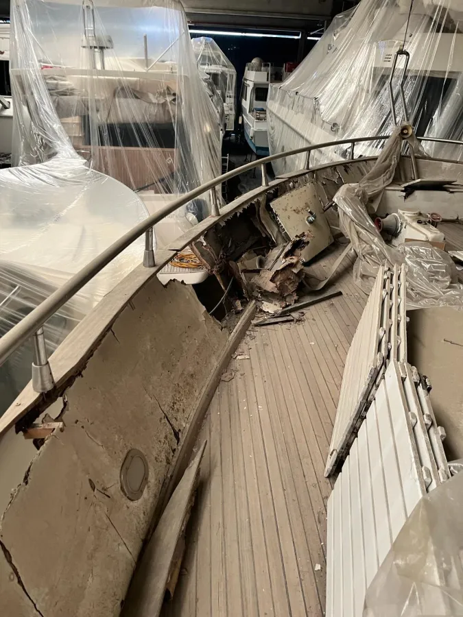 Wood Motorboat Cantieri Navali Livorno Drake