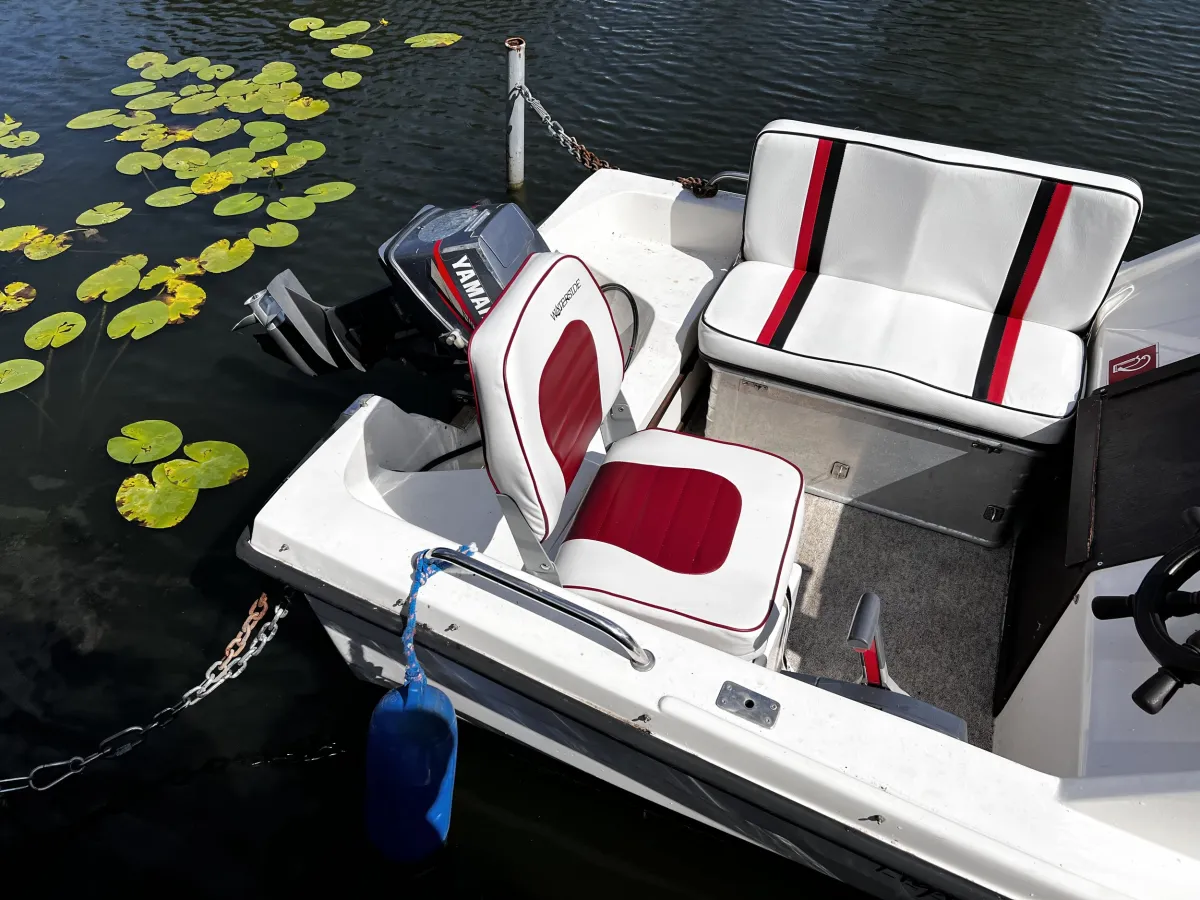 Polyester Motorboat Aqualine Fischer 460