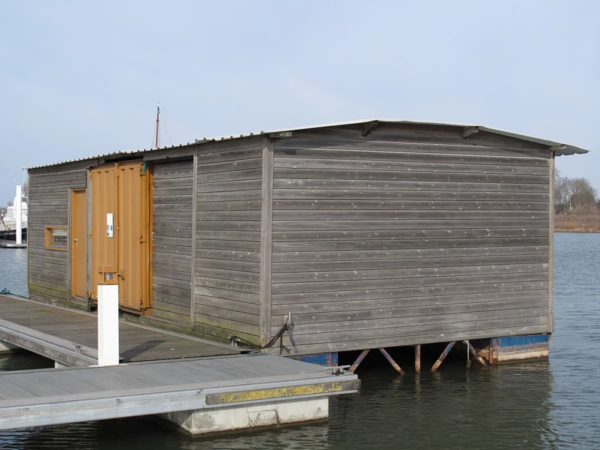 Autre matériau Péniche Bateau-maison Drijvend Kantoor