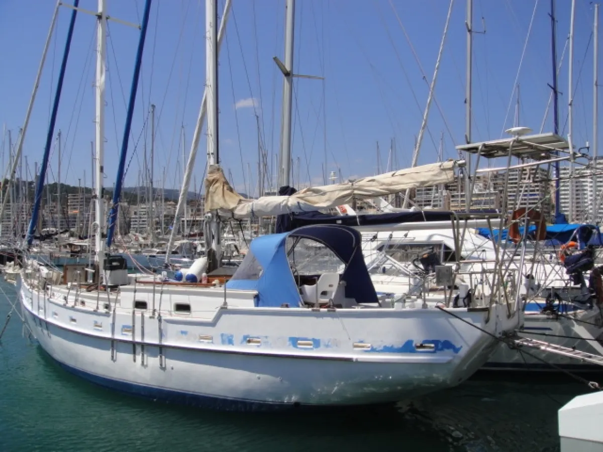 Polyester Sailboat One Off Ketch