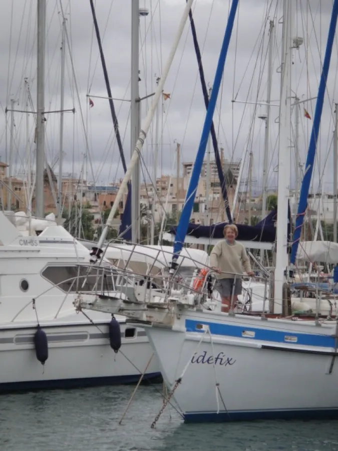 Polyester Sailboat One Off Ketch