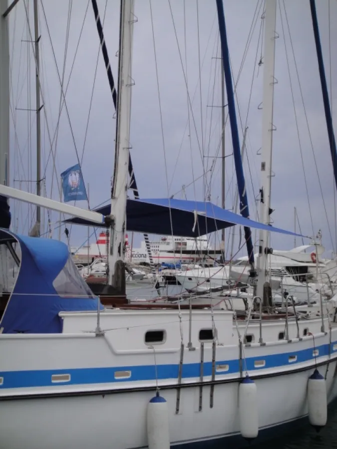 Polyester Sailboat One Off Ketch