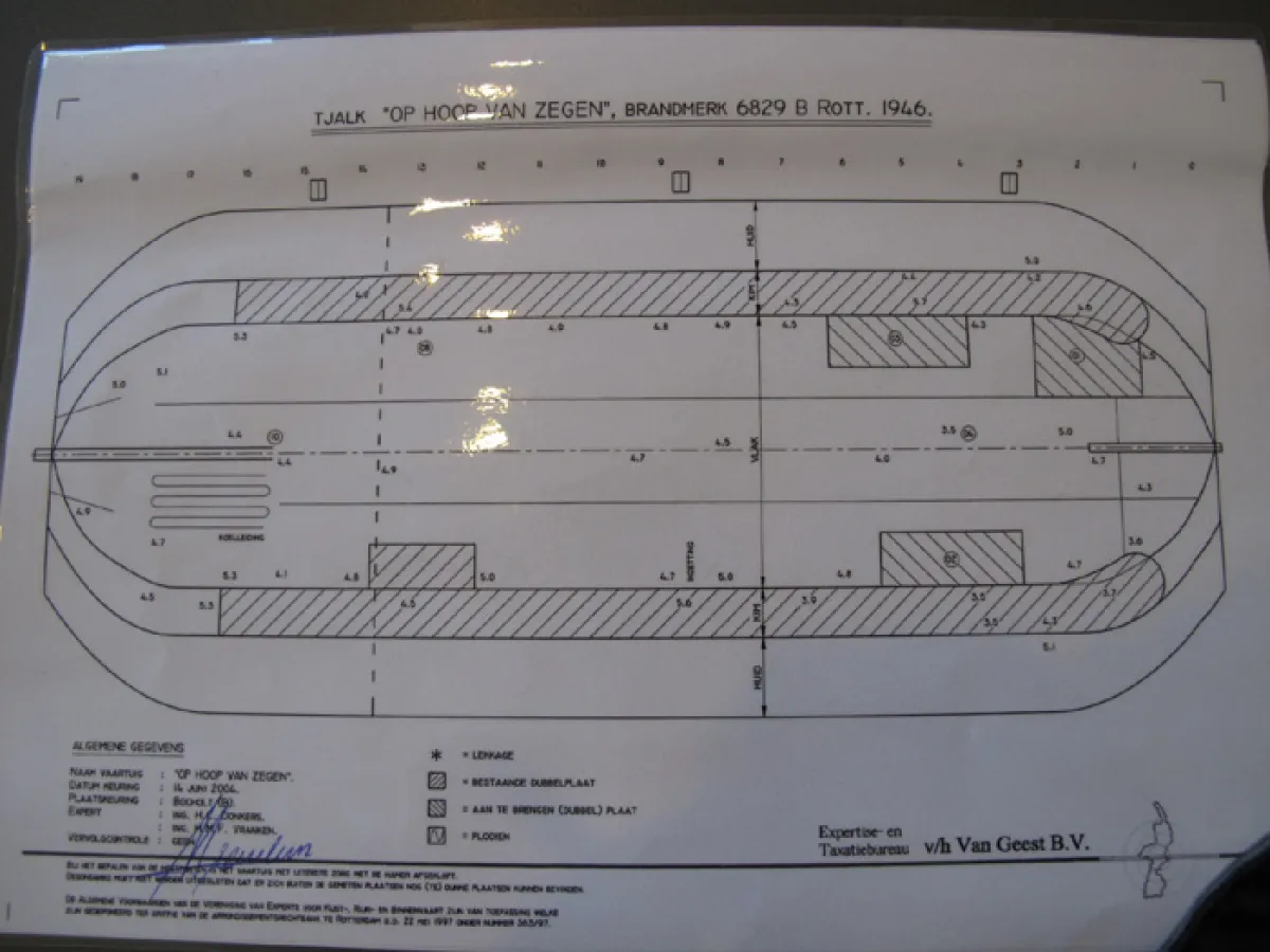 Steel Houseboat Tjalk 