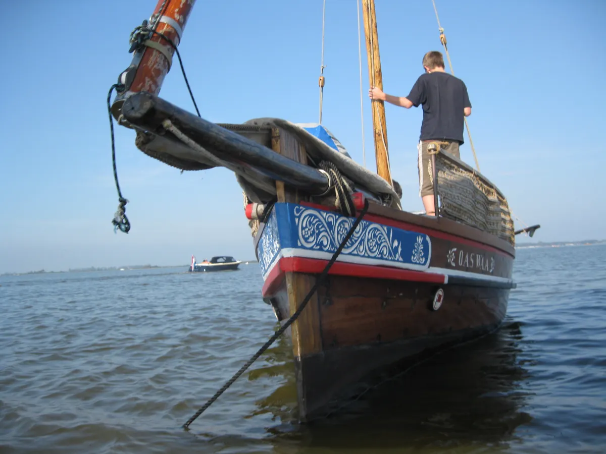 Wood Sailboat Dhow 