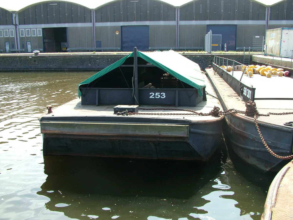 Stahl Arbeitsboot Arbeitsschiff Duwbakken